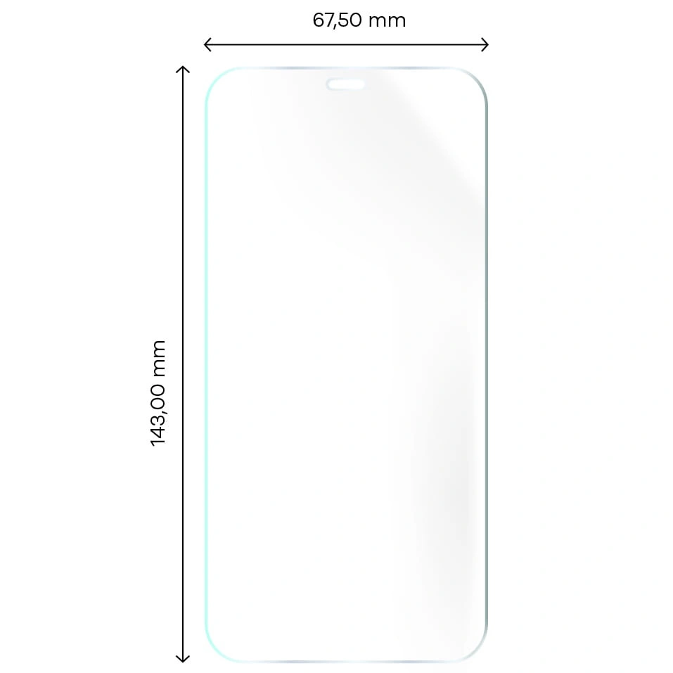 Ochranné sklo Bizon Glass Hydrogel Apple iPhone 12 / 12 Pro [2 PACK]