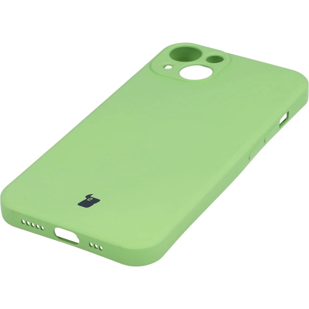 Kryt Bizon Case Silicone Apple iPhone 13 green