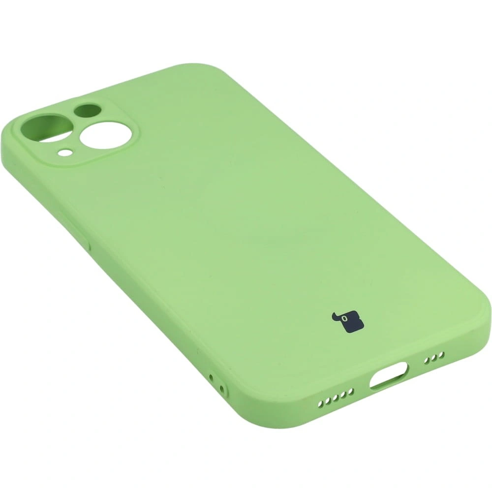Kryt Bizon Case Silicone Apple iPhone 13 green