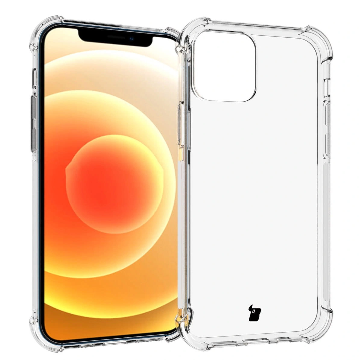 Kryt Bizon Case Clear Pack case + 2x screen glass + lens glass Apple iPhone 13 clear