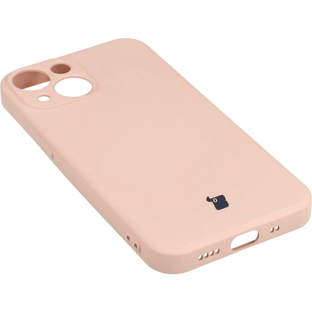 Kryt Bizon Case Silicone Apple iPhone 13 Mini light pink