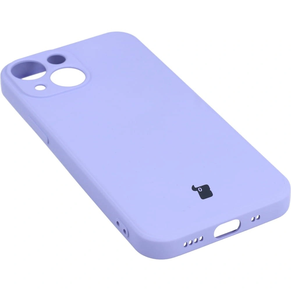 Kryt Bizon Case Silicone Apple iPhone 13 Mini purple