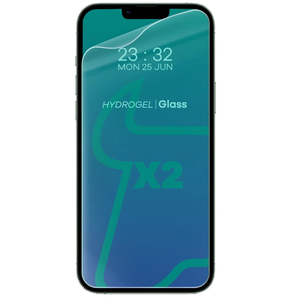 Ochranné sklo Bizon Glass Hydrogel Apple iPhone 13 Pro Max [2 PACK]