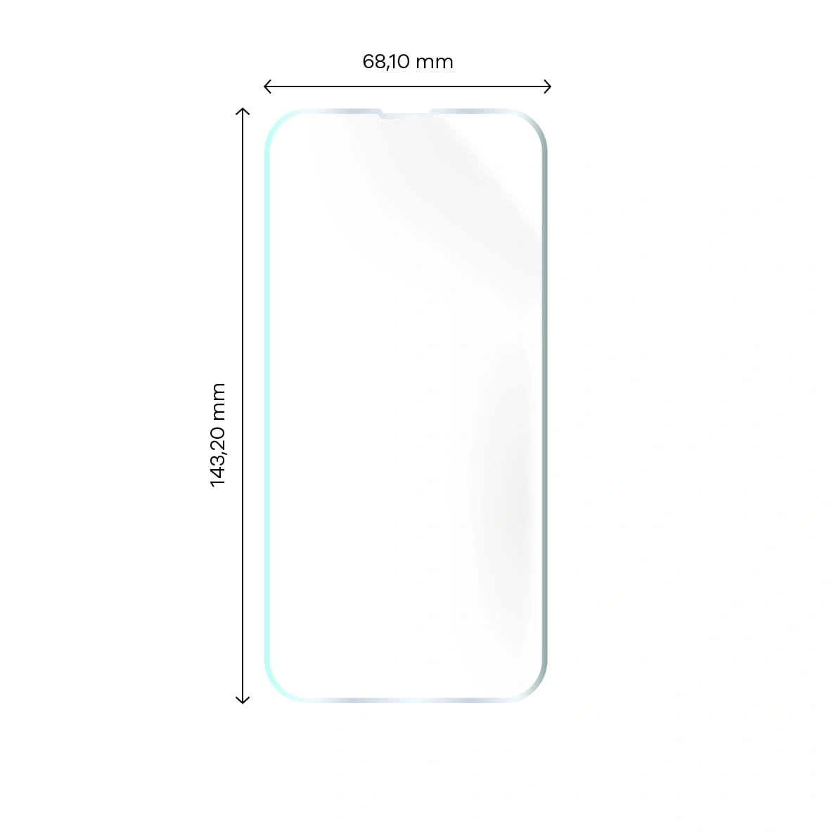 Ochranné sklo Bizon Glass Hydrogel Apple iPhone 14 / 13 / 13 Pro [2 PACK]