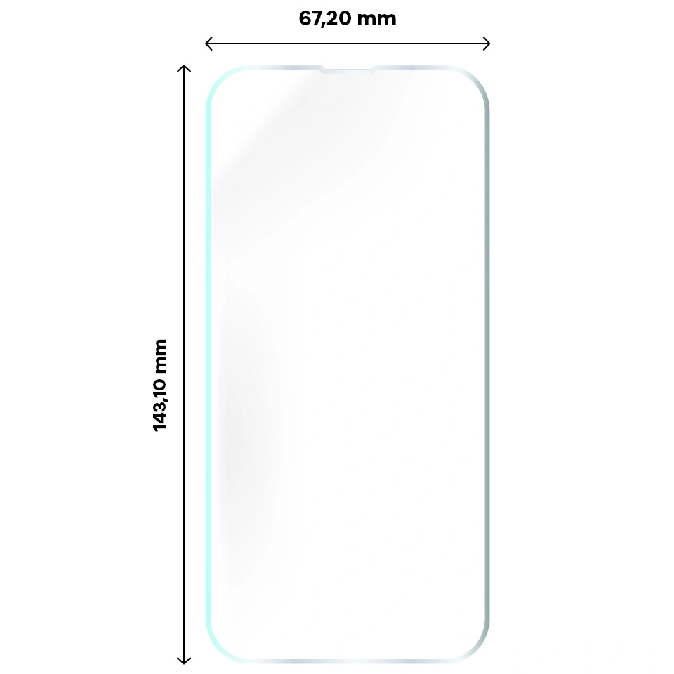 Ochranné sklo Bizon Glass Hydrogel Apple iPhone 14 Pro [2 PACK]