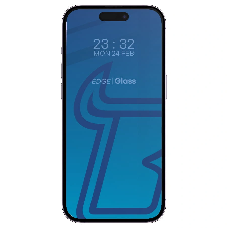 Ochranné sklo Bizon Glass Edge 2 Apple iPhone 14 Pro black