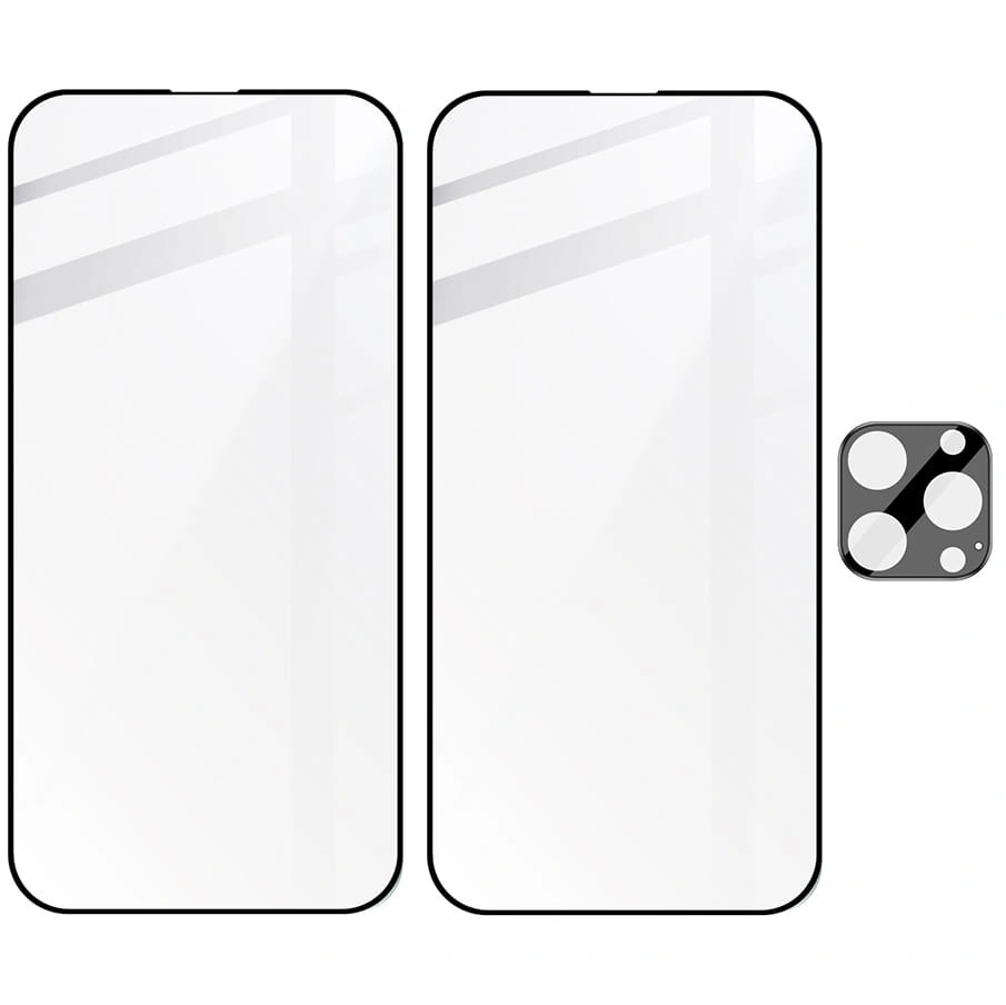 Kryt BIZON 2x screen glass + camera glass Apple iPhone 14 Pro