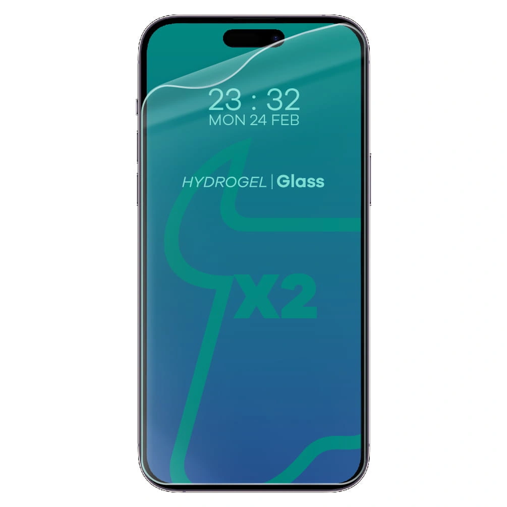 Ochranné sklo Bizon Glass Hydrogel Apple iPhone 14 Pro Max [2 PACK]