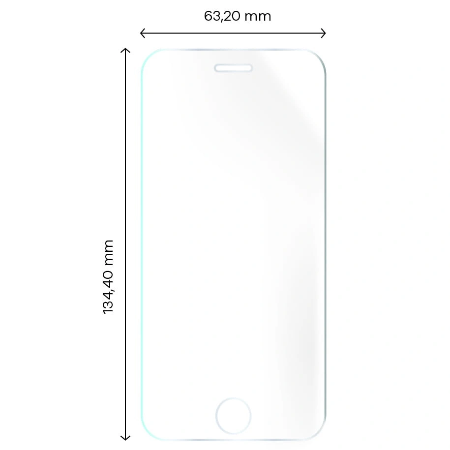 Ochranné sklo Bizon Glass Hydrogel Apple iPhone SE 2022/2020/ 8/ 7 [2 PACK]
