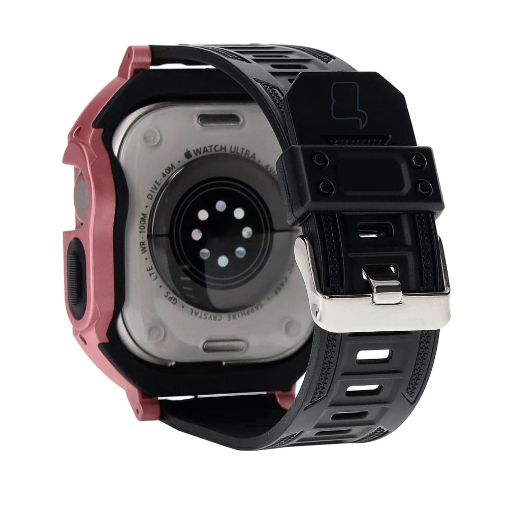 Kryt Bizon Strap + Case Watch Armor Apple Watch Ultra 49mm light pink