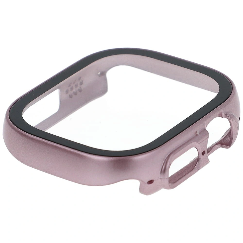 Bizon Case+Glass Apple Watch Ultra 49mm pink