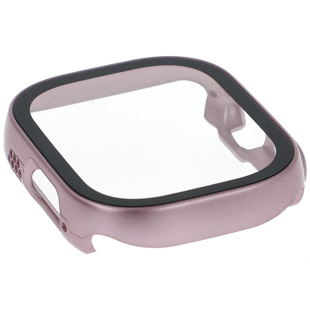 Bizon Case+Glass Apple Watch Ultra 49mm pink