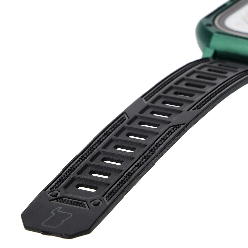Bizon Strap + Case Watch Armor Apple Watch Ultra 49mm green