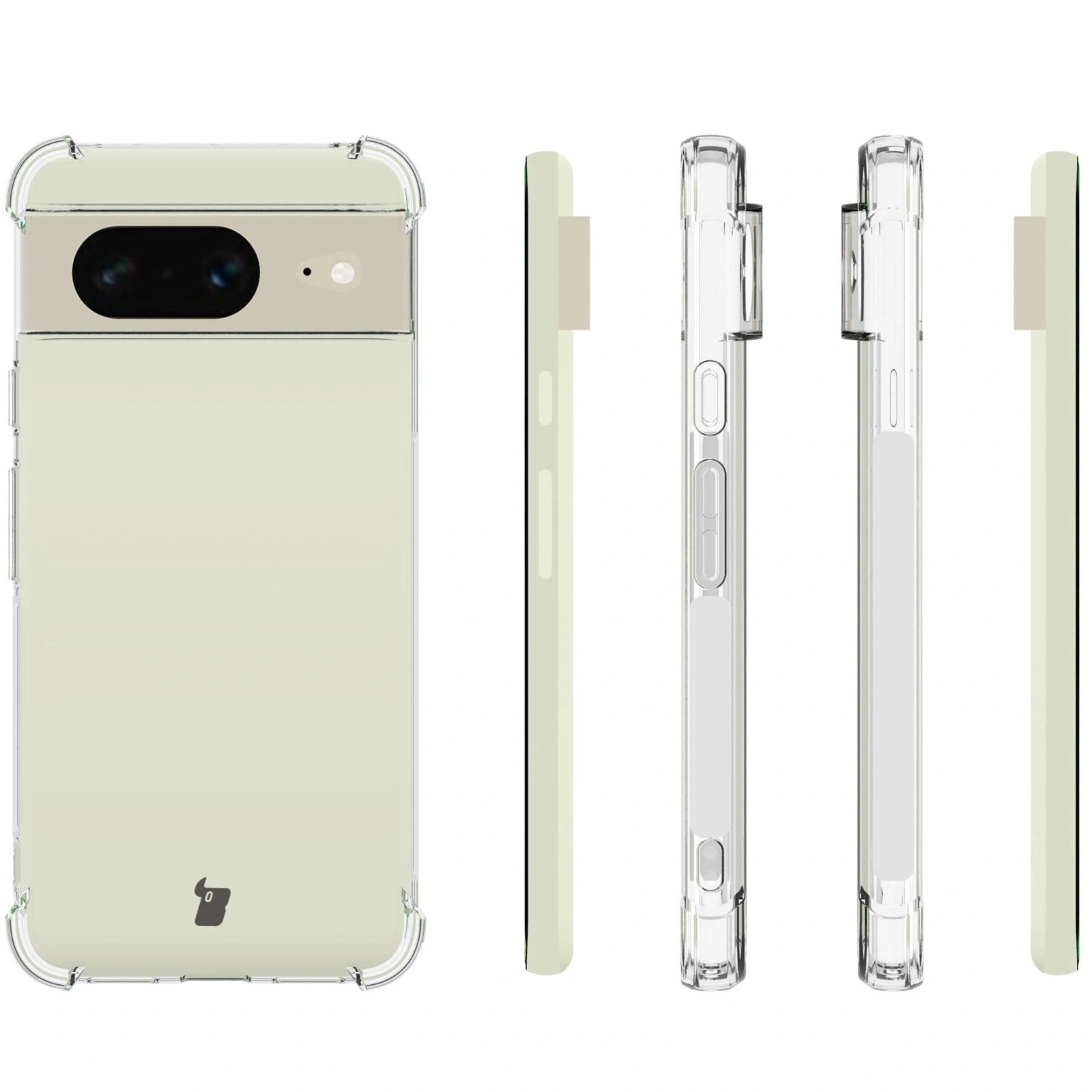 Kryt Bizon Case Salpa Google Pixel 8 clear