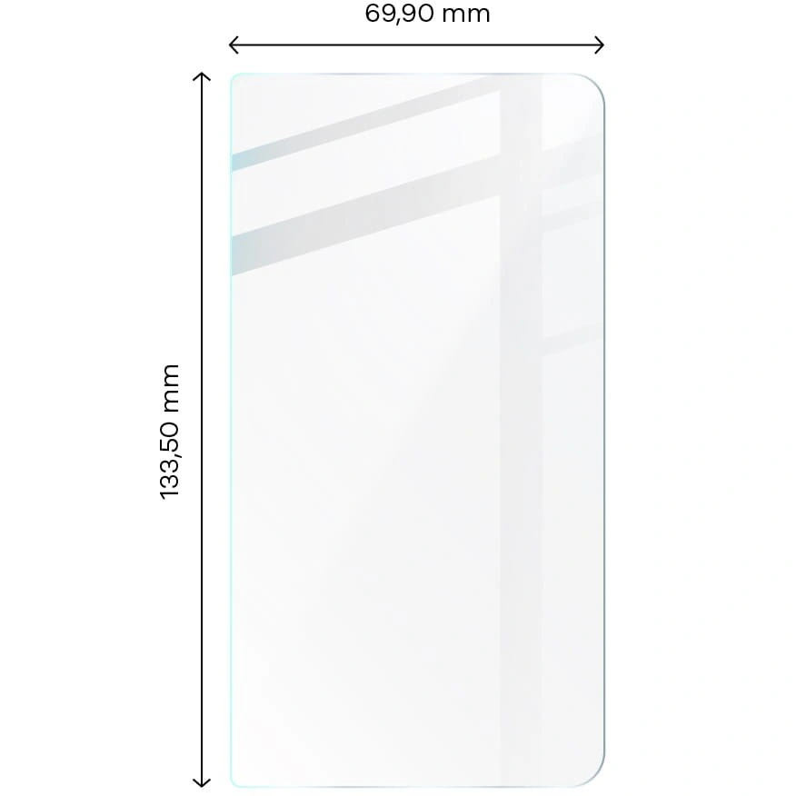 Ochranné sklo Bizon Glass Clear 2 Pixel Fold