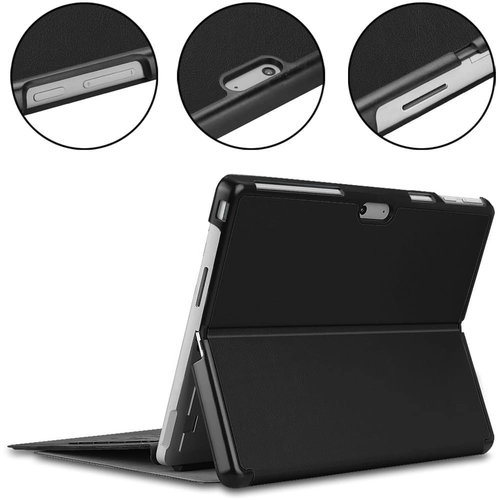 Kryt Bizon Case Tab Croc Microsoft Surface Pro 11 / 10 / 9 black