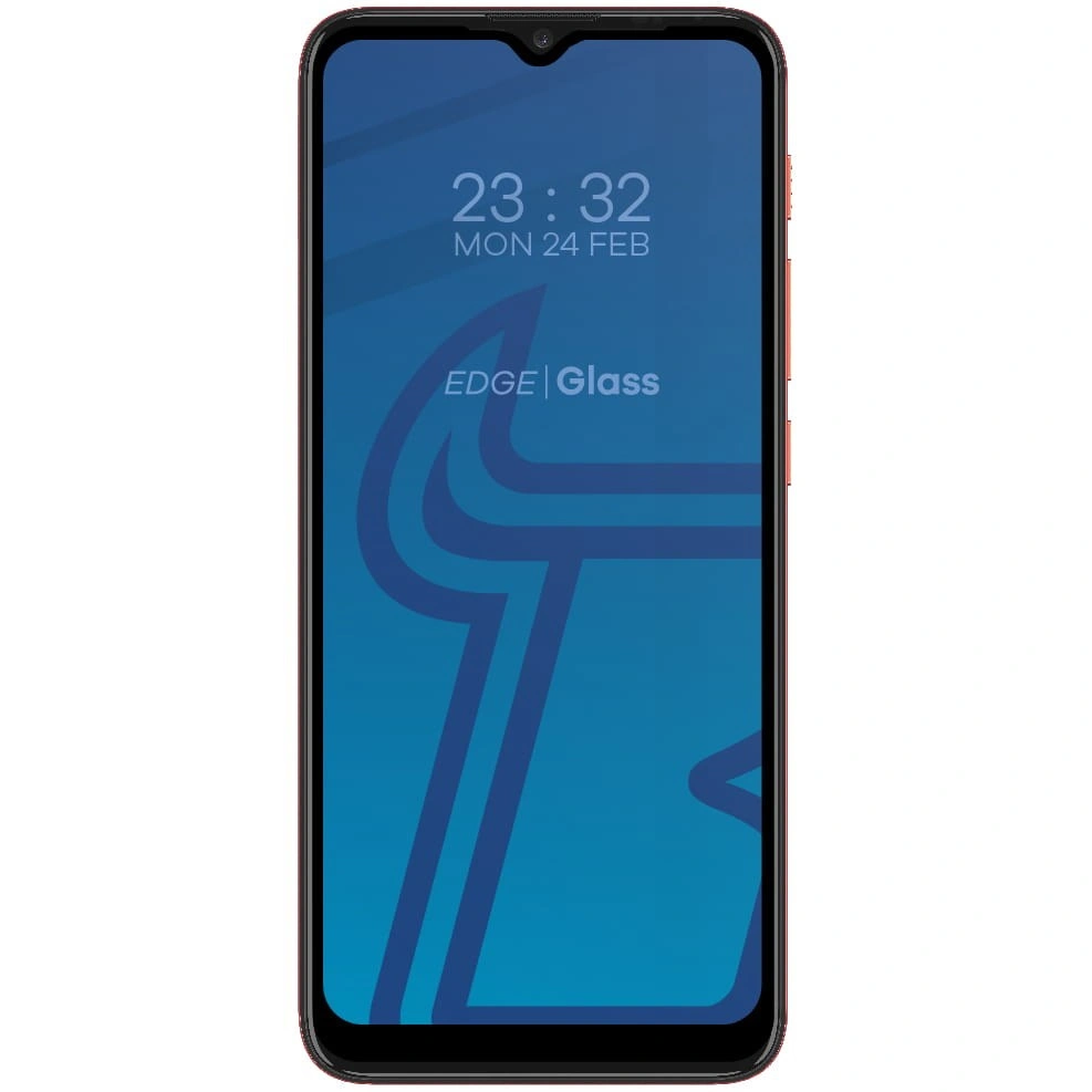 Ochranné sklo Bizon Glass Edge Moto E7 Power / E7i Power black