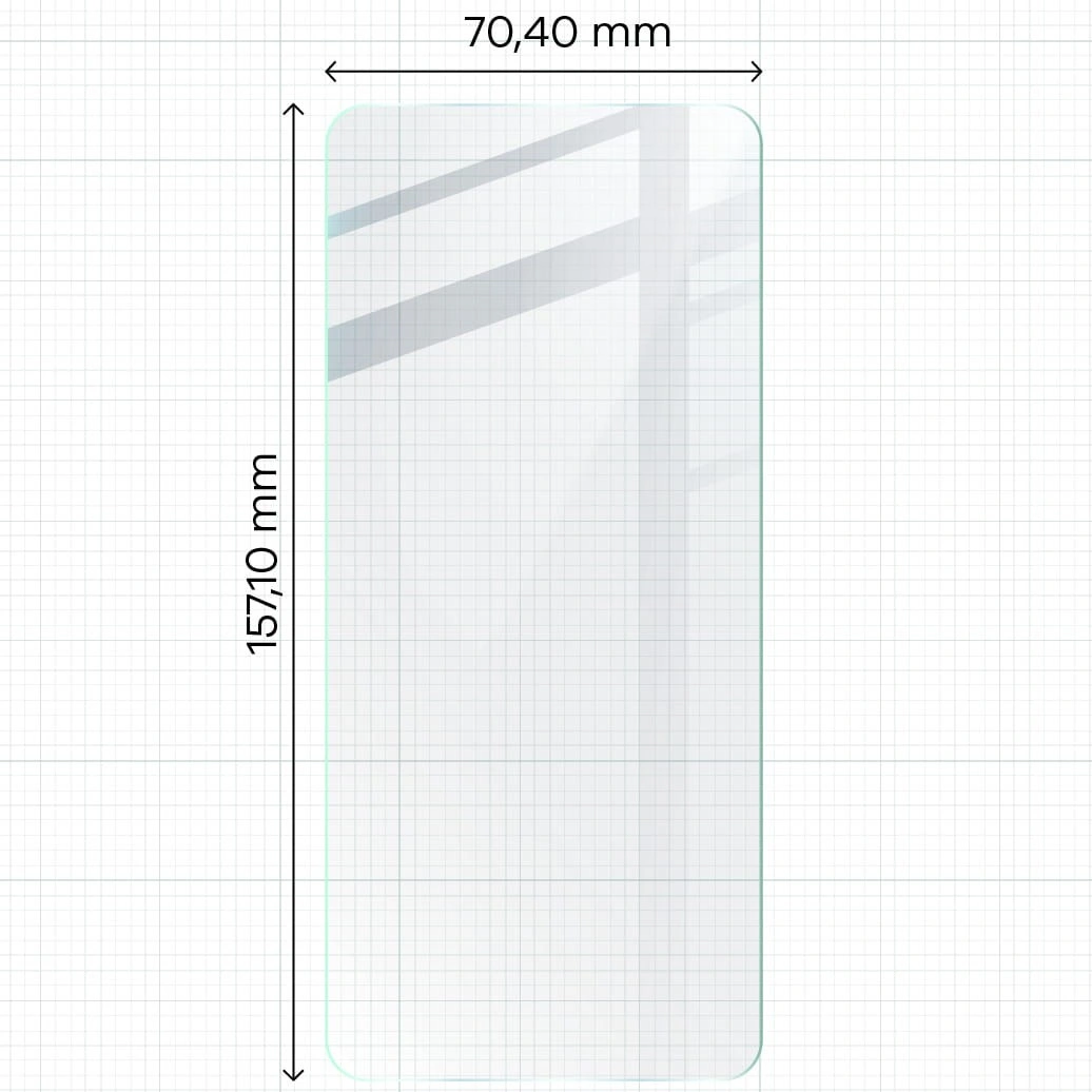 Ochranné sklo Bizon Glass Clear 2 OnePlus Nord 3