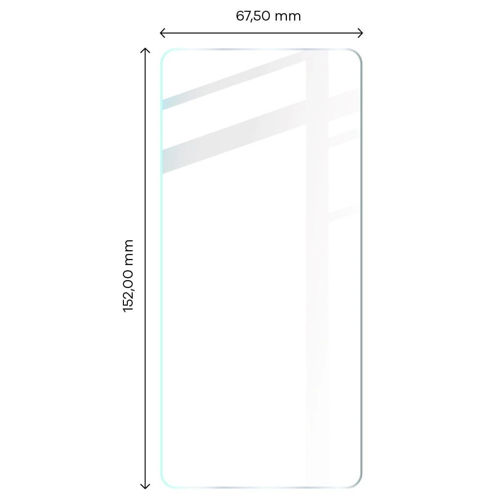 Ochranné sklo Bizon Glass Clear Oppo Reno 4 Lite / Oppo Reno 5 / Realme 8 / Realme 8 Pro
