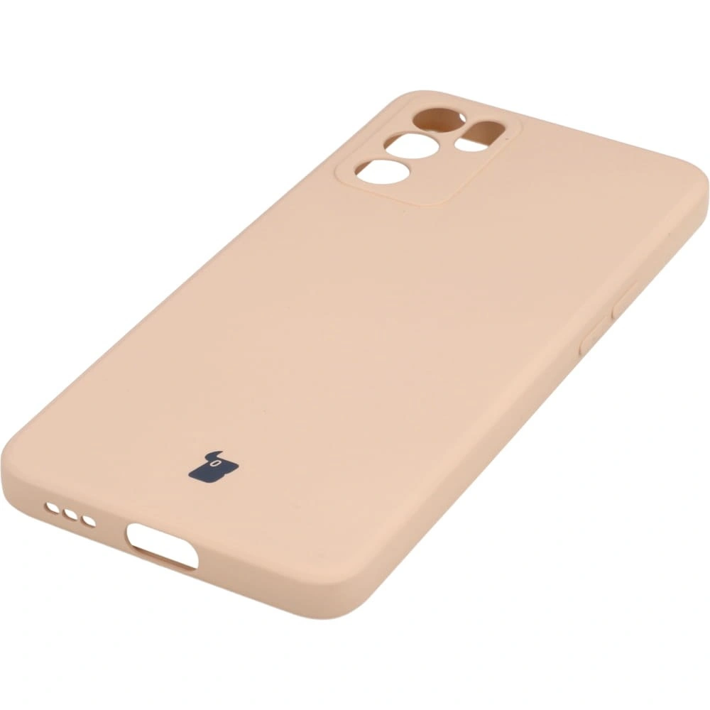 Kryt Bizon Case Silicone Oppo Reno 6 5G light pink