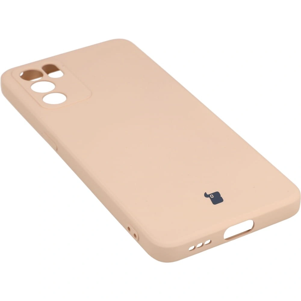Kryt Bizon Case Silicone Oppo Reno 6 5G light pink