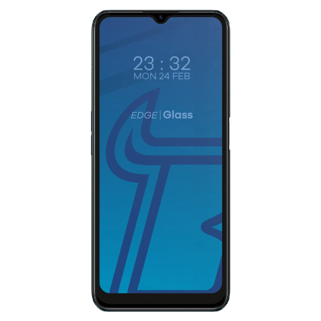 Ochranné sklo Bizon Glass Edge Realme C31 black
