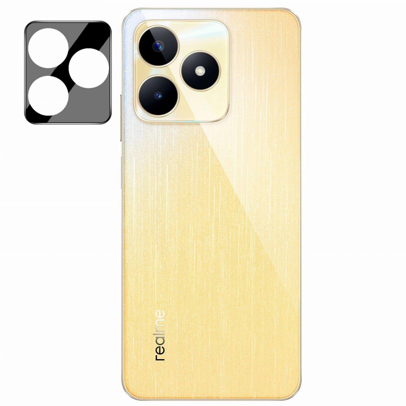 Ochranné sklo Bizon Glass Lens Realme C53 [2 PACK]