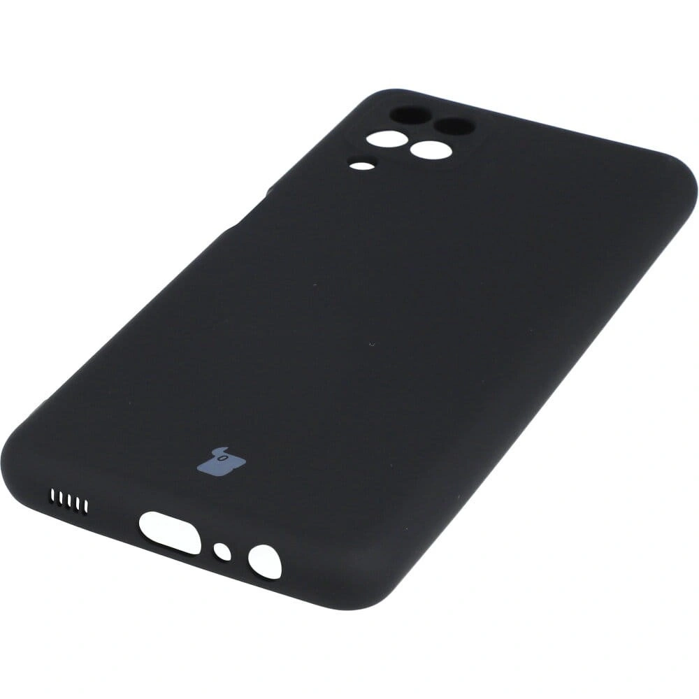 Kryt Bizon Case Silicone Samsung Galaxy A12 / M12 black