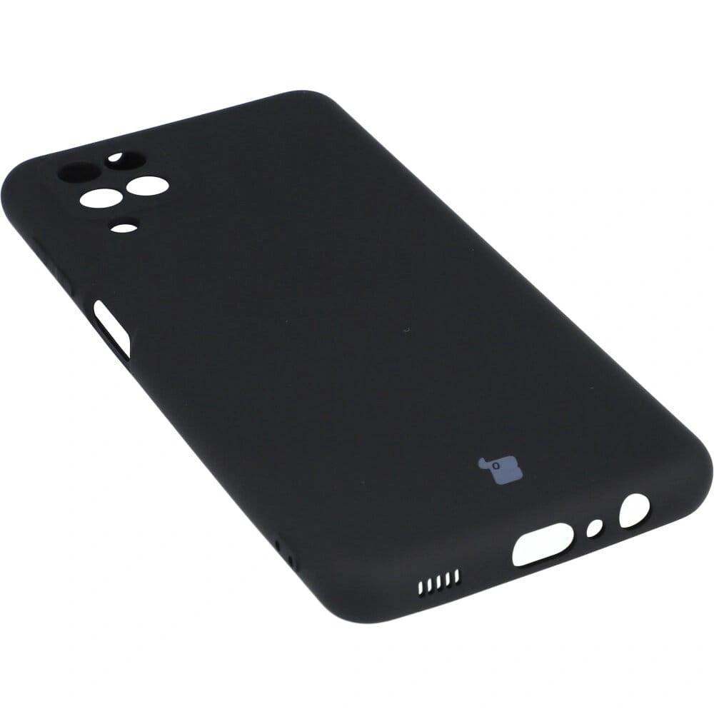 Kryt Bizon Case Silicone Samsung Galaxy A12 / M12 black