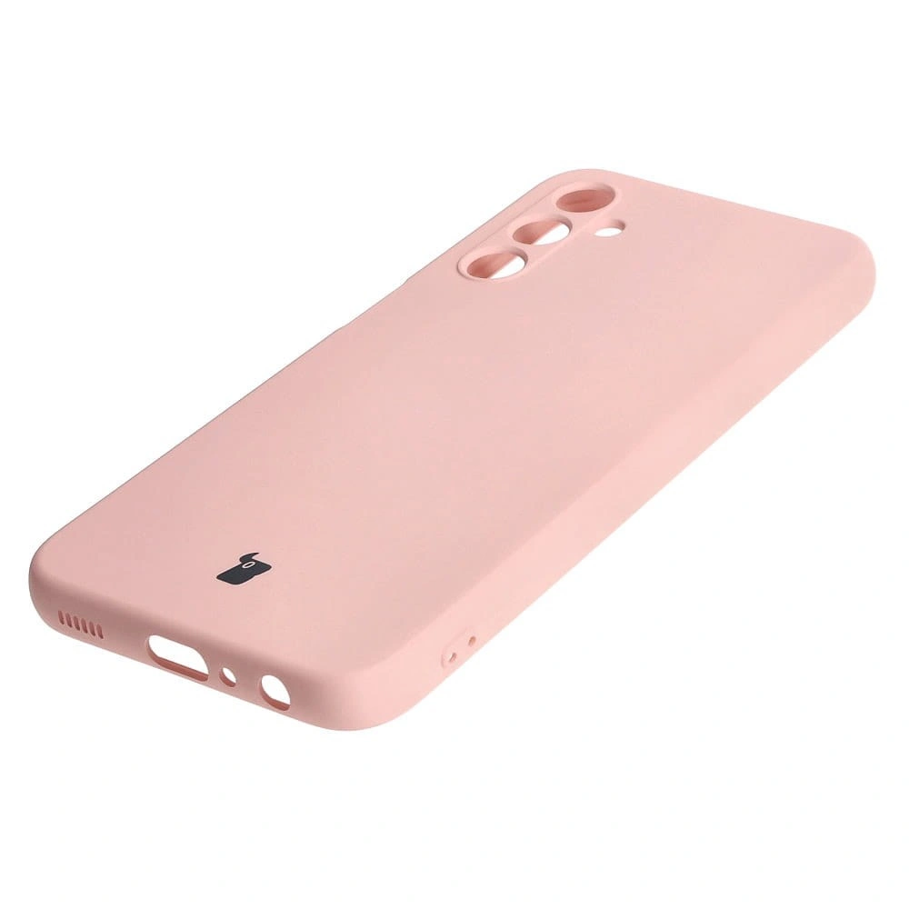 Kryt Bizon Case Silicone Samsung Galaxy A24 light pink