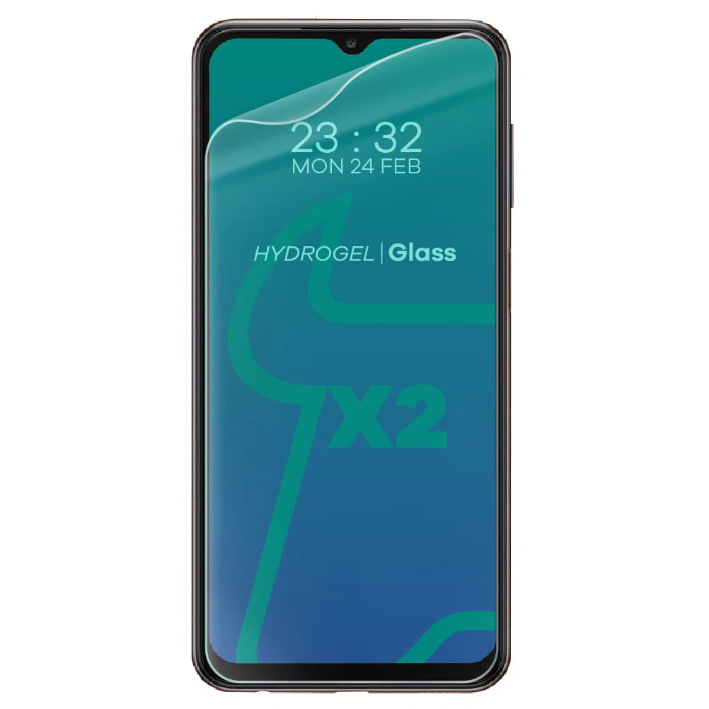 Ochranné sklo Bizon Glass Hydrogel Samsung Galaxy A24 4G [2 PACK]