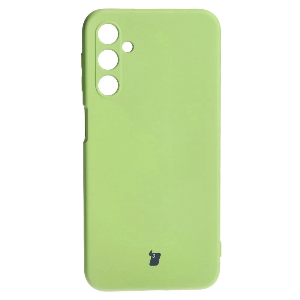 Kryt Bizon Case Silicone Samsung Galaxy A24 4G light green