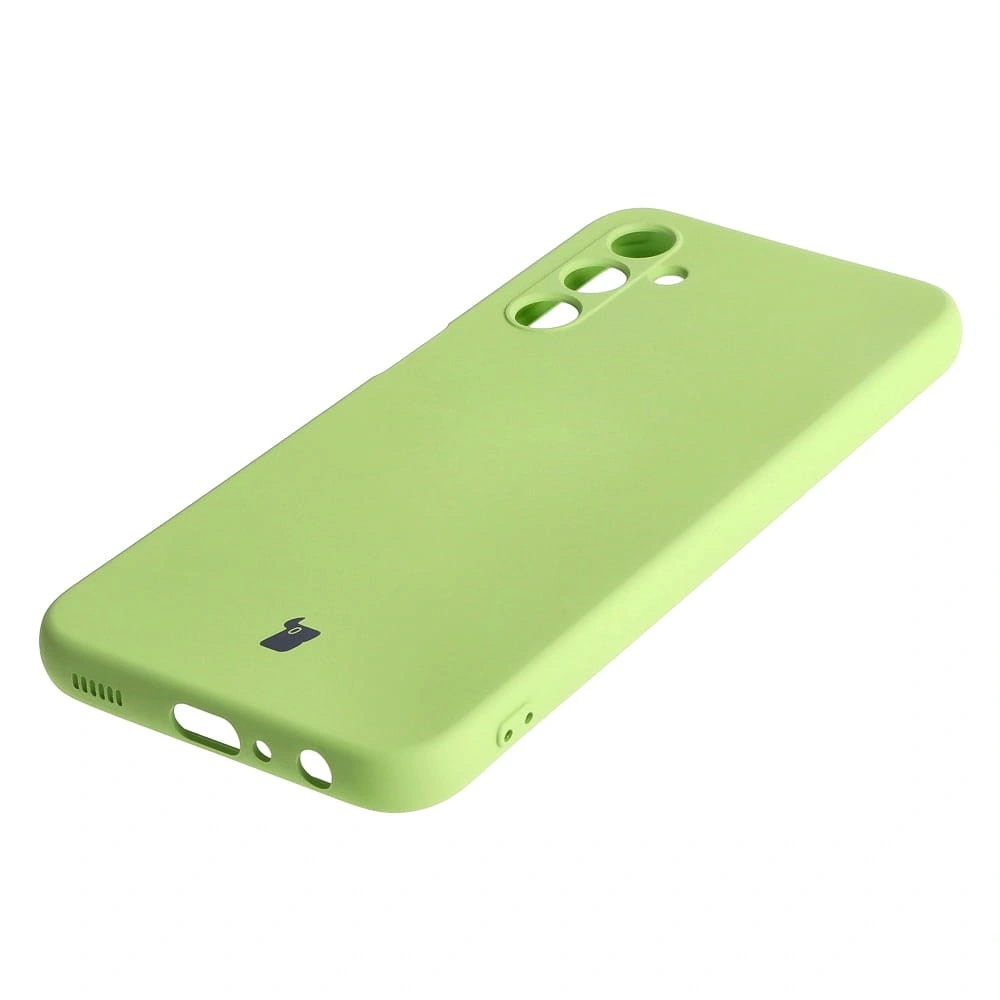 Kryt Bizon Case Silicone Samsung Galaxy A24 4G light green