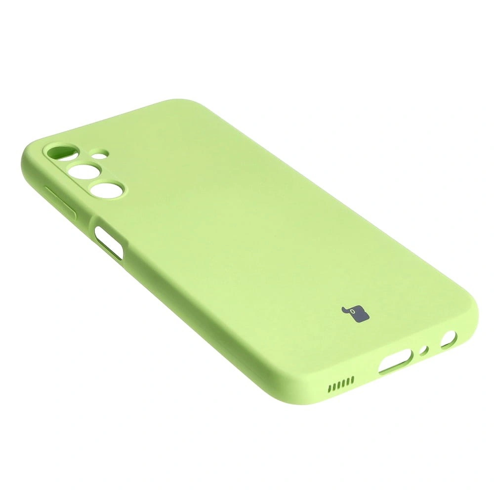 Kryt Bizon Case Silicone Samsung Galaxy A24 4G light green