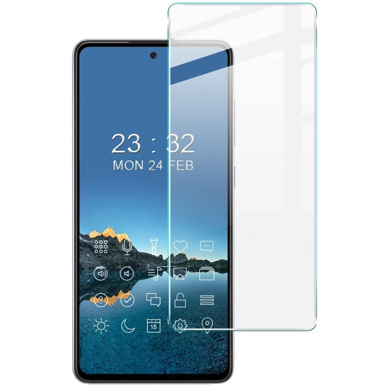 Ochranné sklo Bizon Glass Clear tempered glass - 3 pcs. + lens glass Samsung Galaxy A53