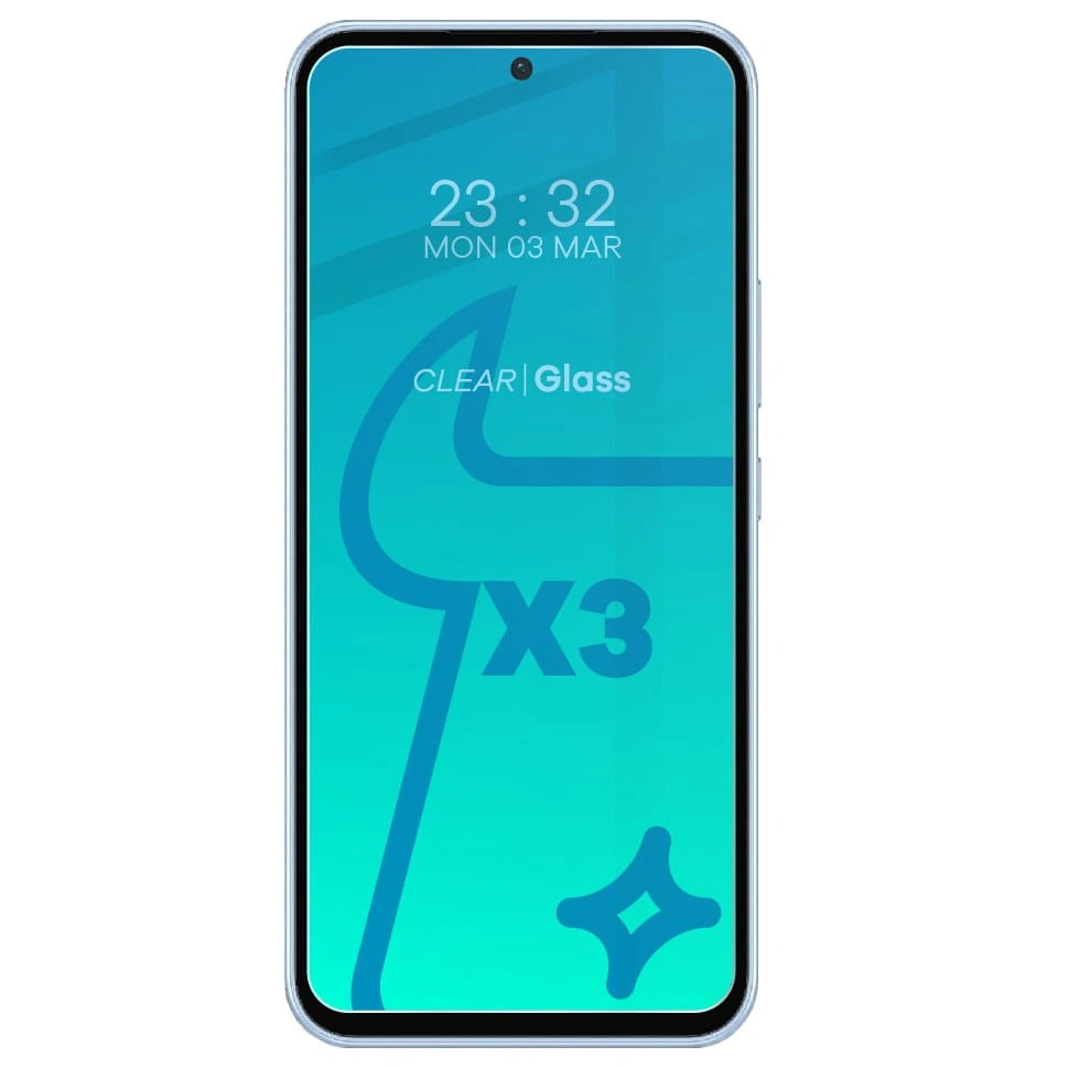 Kryt BIZON Clear 2 3x screen glass + camera glass Samsung Galaxy A54 5G