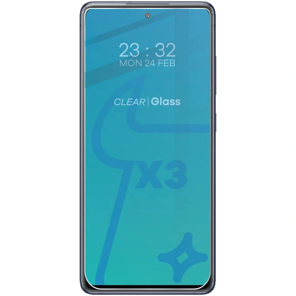 Ochranné sklo Bizon Glass Clear tempered glass - 3 pcs. + lens glass Samsung Galaxy S20 FE