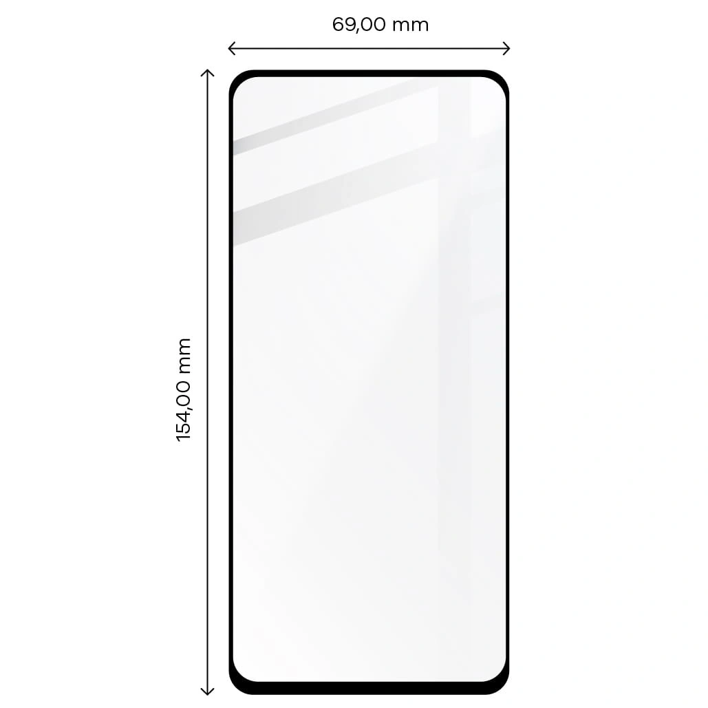 Ochranné sklo Bizon Glass Edge Samsung Galaxy S20 FE black