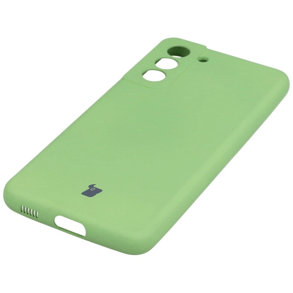 Kryt Bizon Case Silicone Samsung Galaxy S21 light green