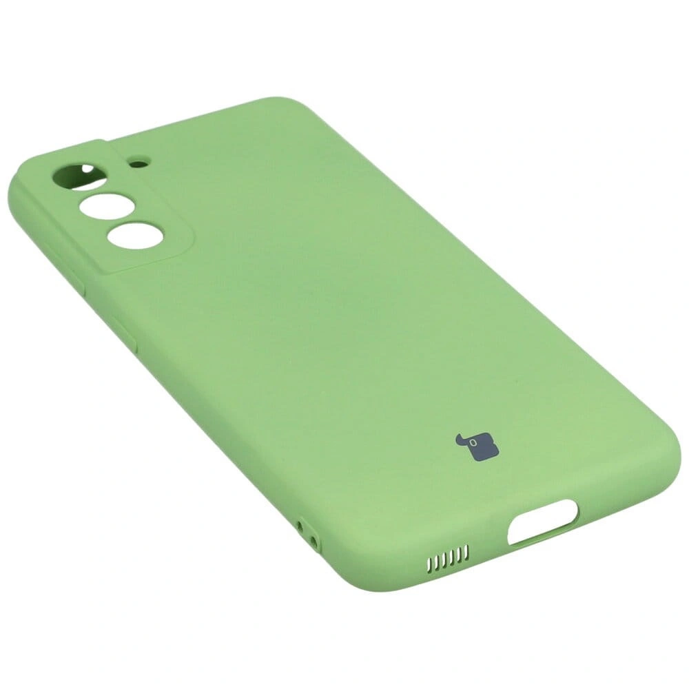 Kryt Bizon Case Silicone Samsung Galaxy S21 light green
