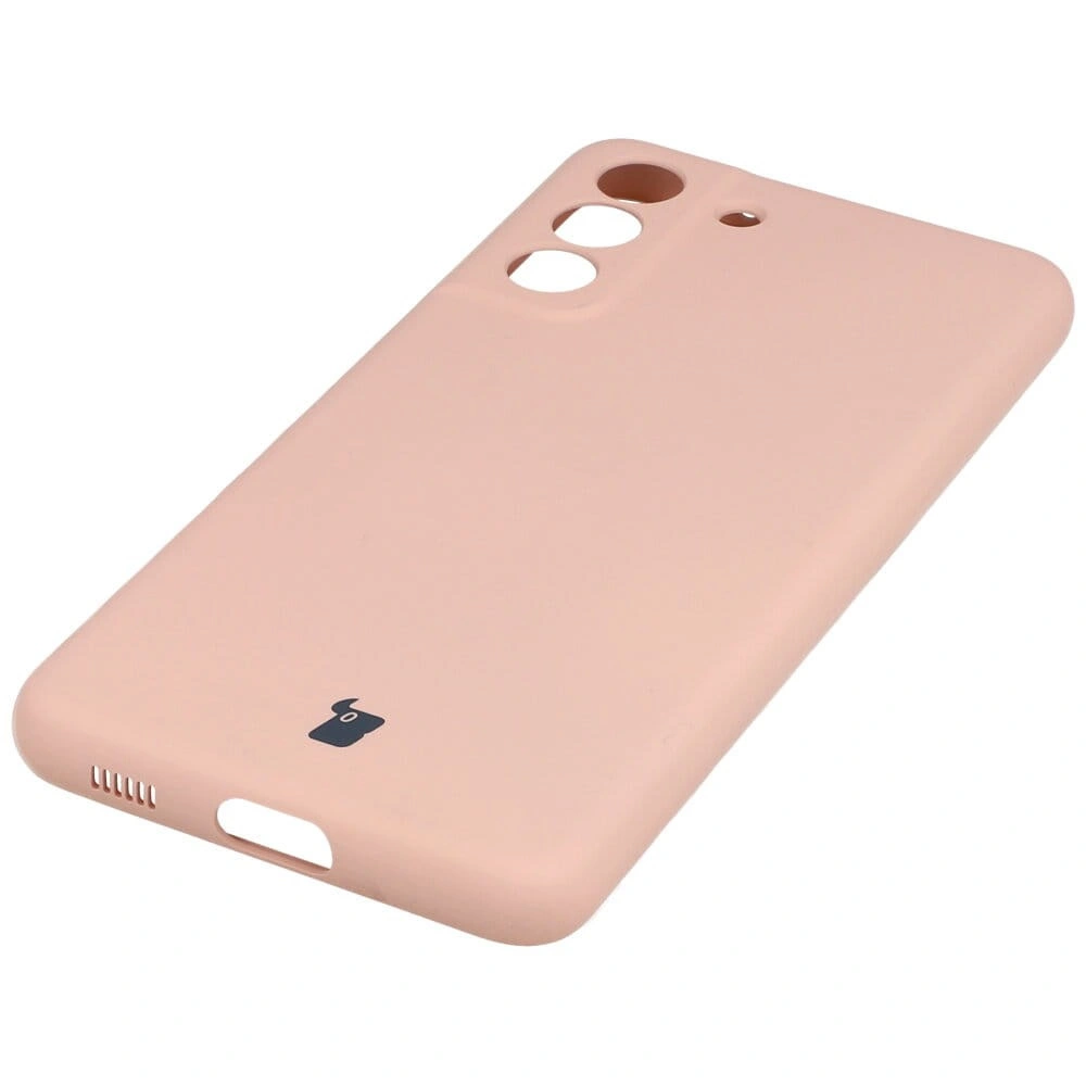 Kryt Bizon Case Silicone Samsung Galaxy S21 FE light pink