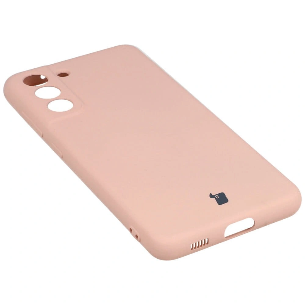 Kryt Bizon Case Silicone Samsung Galaxy S21 FE light pink