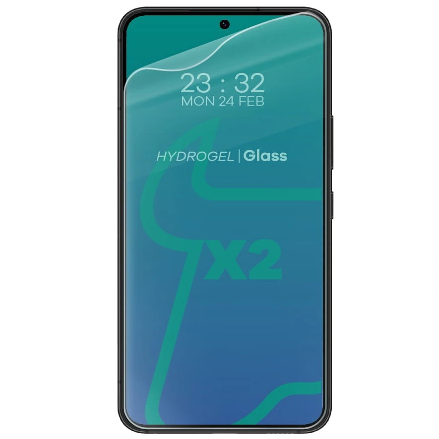 Ochranné sklo Bizon Glass Hydrogel Samsung Galaxy S22 [2 PACK]