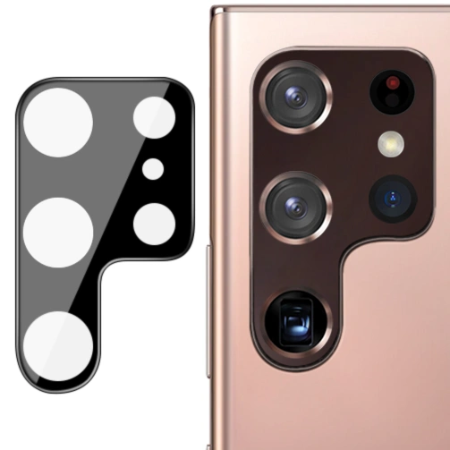Ochranné sklo Bizon Glass Lens Samsung Galaxy S22 Ultra [2 PACK]