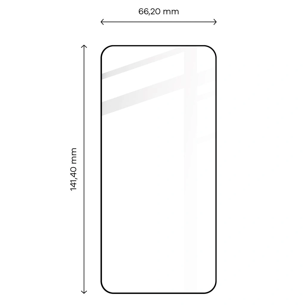 Kryt BIZON Edge 2 2x screen glass + camera glass Samsung Galaxy S23
