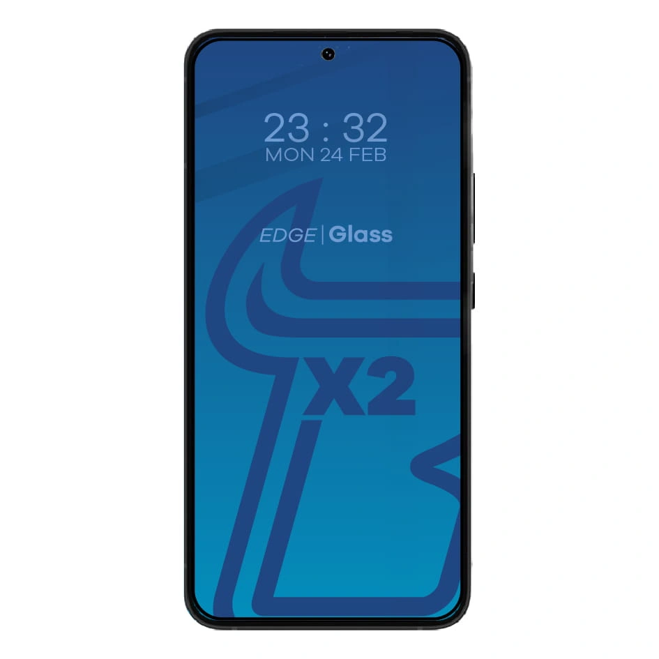 Kryt BIZON Edge 2 2x screen glass + camera glass Samsung Galaxy S23