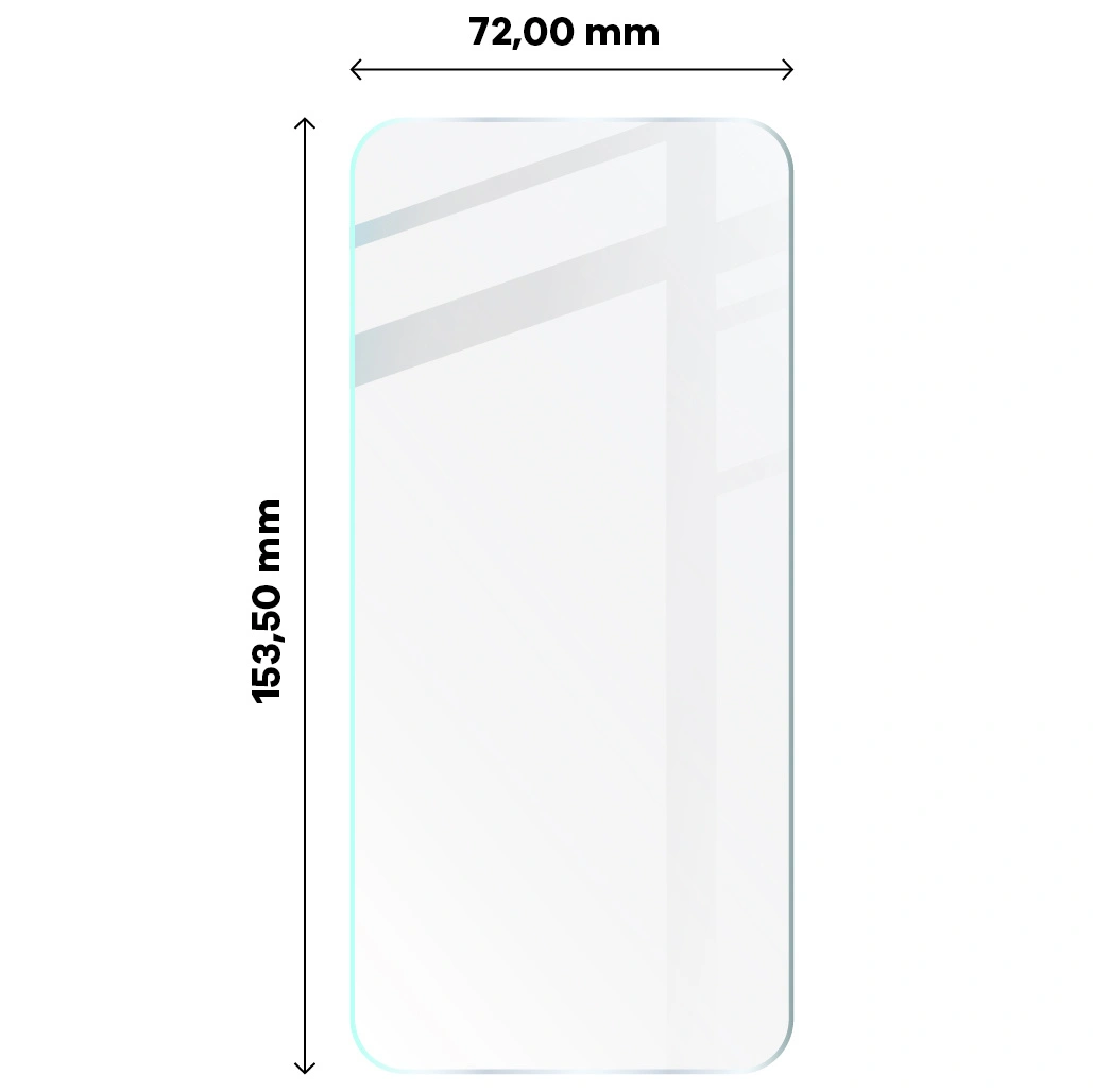 Kryt BIZON Clear 2 3x screen glass + camera glass Samsung Galaxy S23 Plus