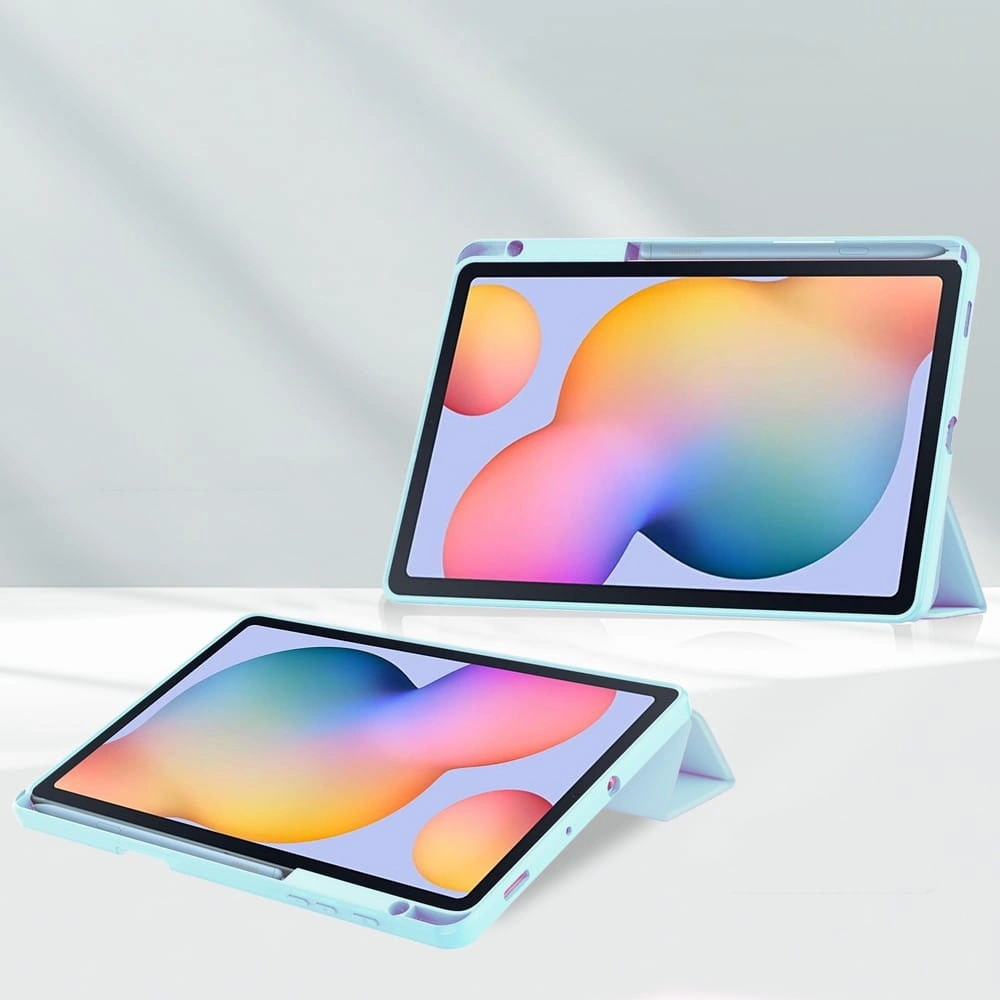 Kryt Bizon Case Tab Clear Matt Samsung Galaxy Tab S6 Lite 2024/2022/2020 blue