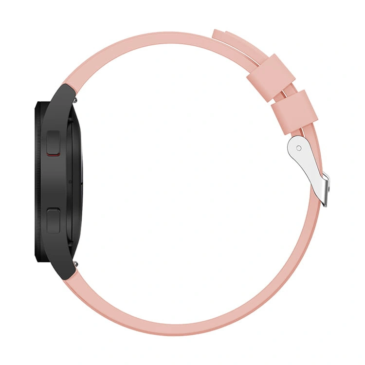 Kryt Bizon Strap Watch Silicone Pro Samsung Galaxy Watch 20 mm light rose