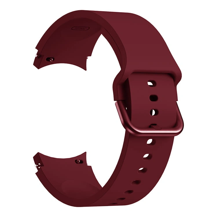 Kryt Bizon Strap Watch Silicone Samsung Galaxy Watch 20 mm burgundy